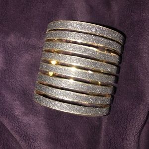 Charcoal Gray Arm Cuff Charlotte Russe